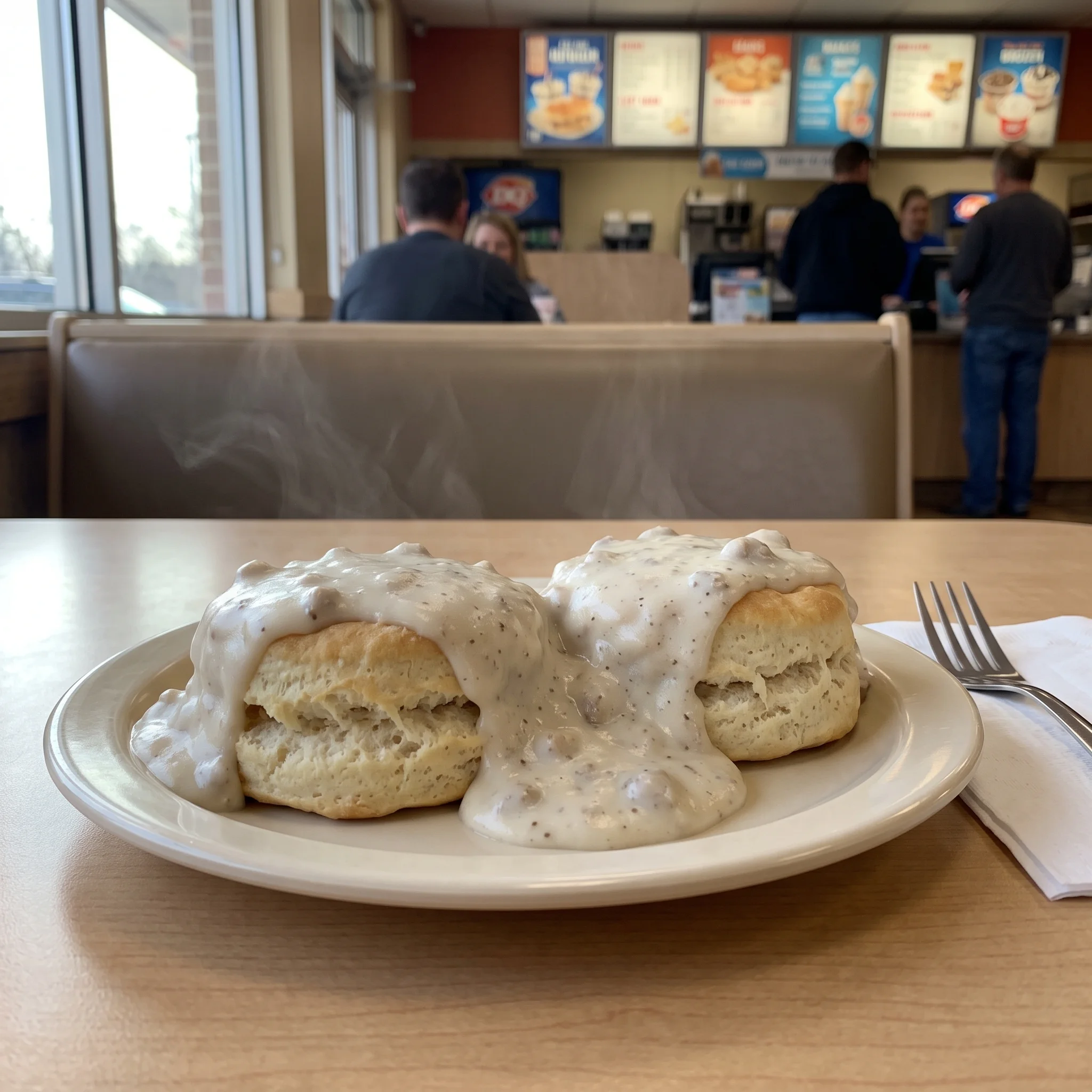 Biscuit & Gravy — Dairy Queen 2026 menu item