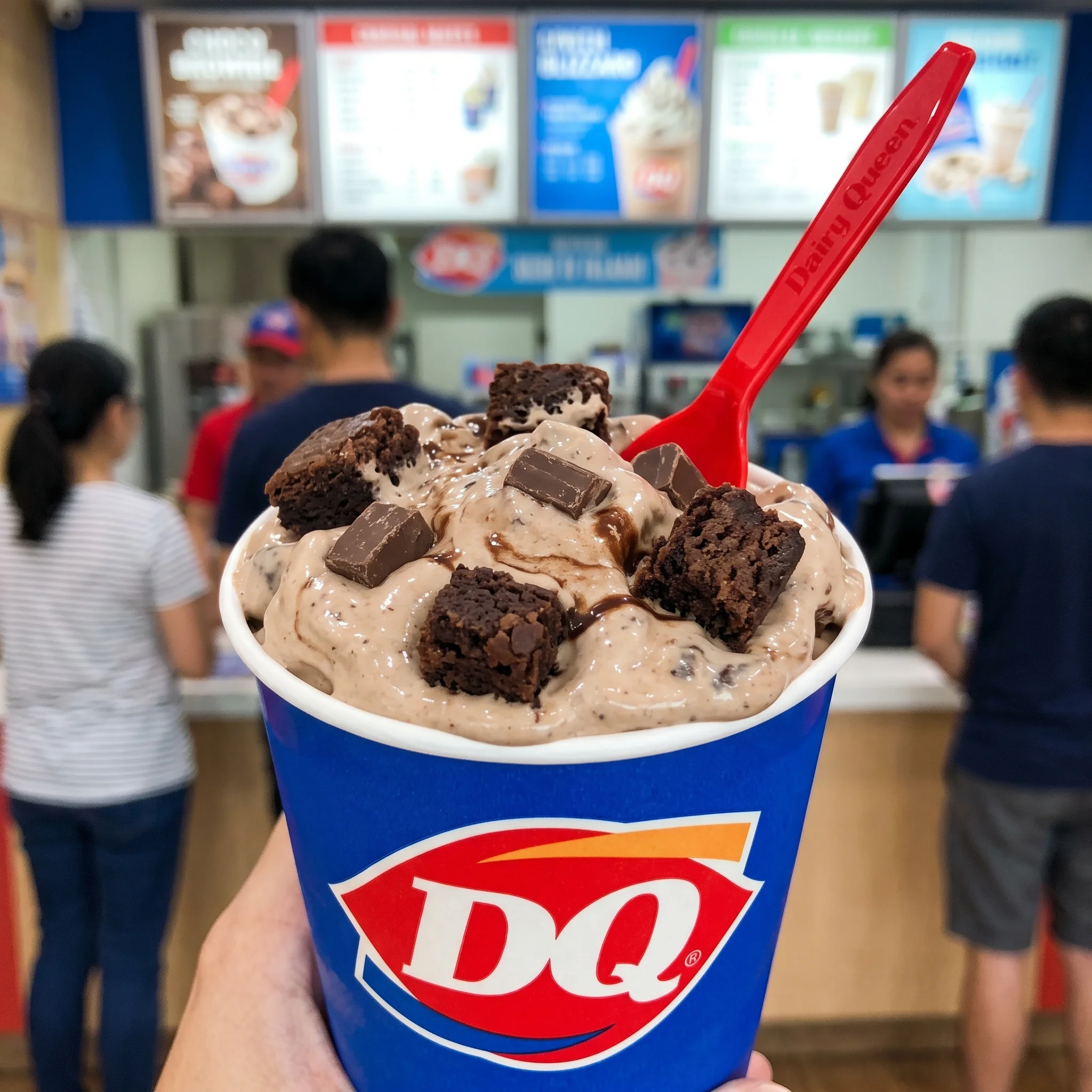 Choco Brownie Extreme Blizzard® Treat — Dairy Queen 2026 menu item