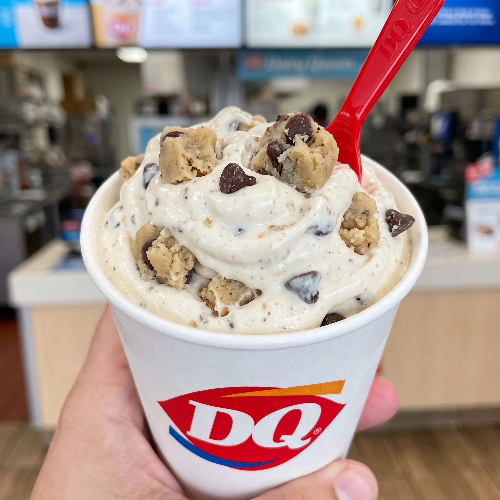 Cookie Dough Blizzard Dairy Queen