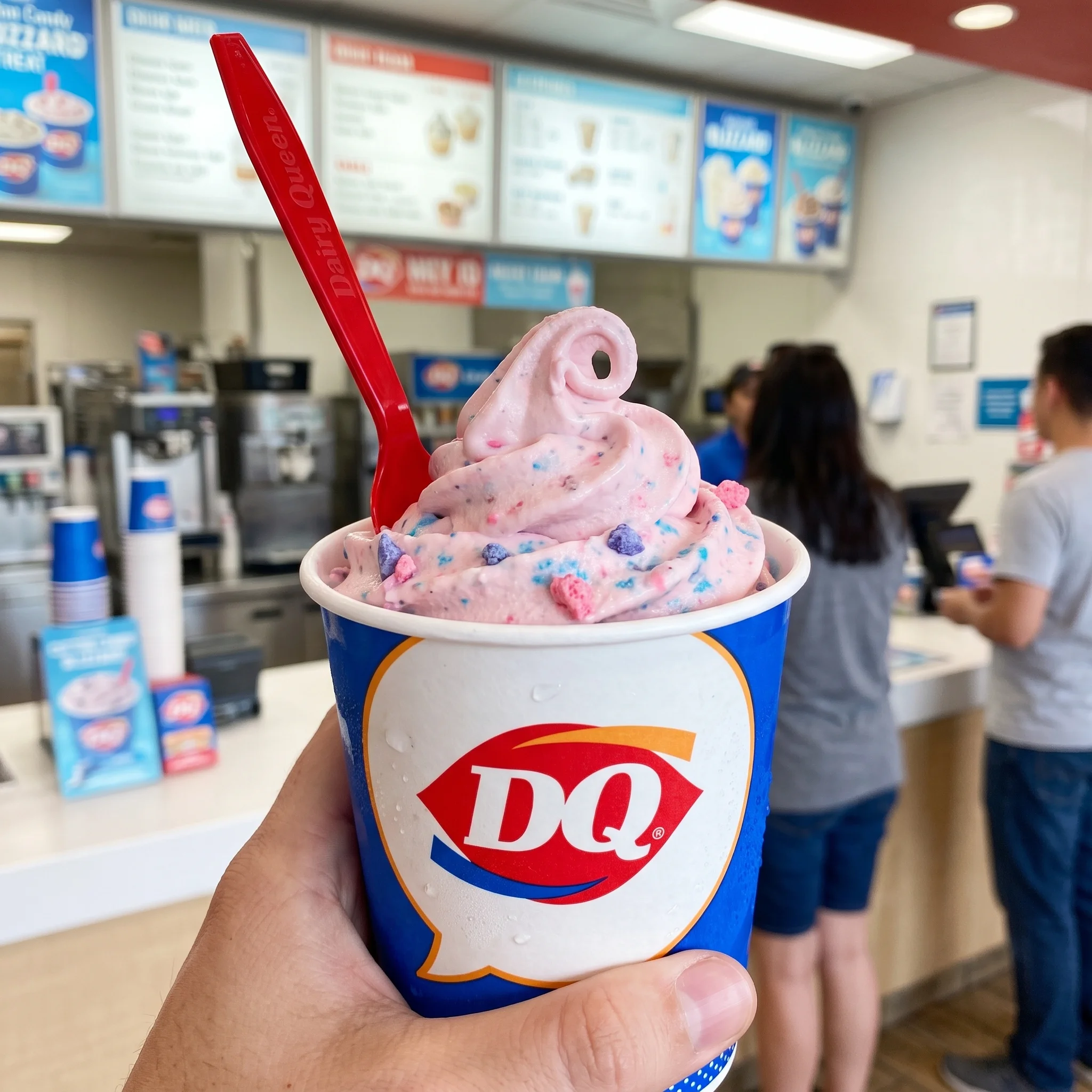 Cotton Candy Blizzard® Treat — Dairy Queen 2026 menu item