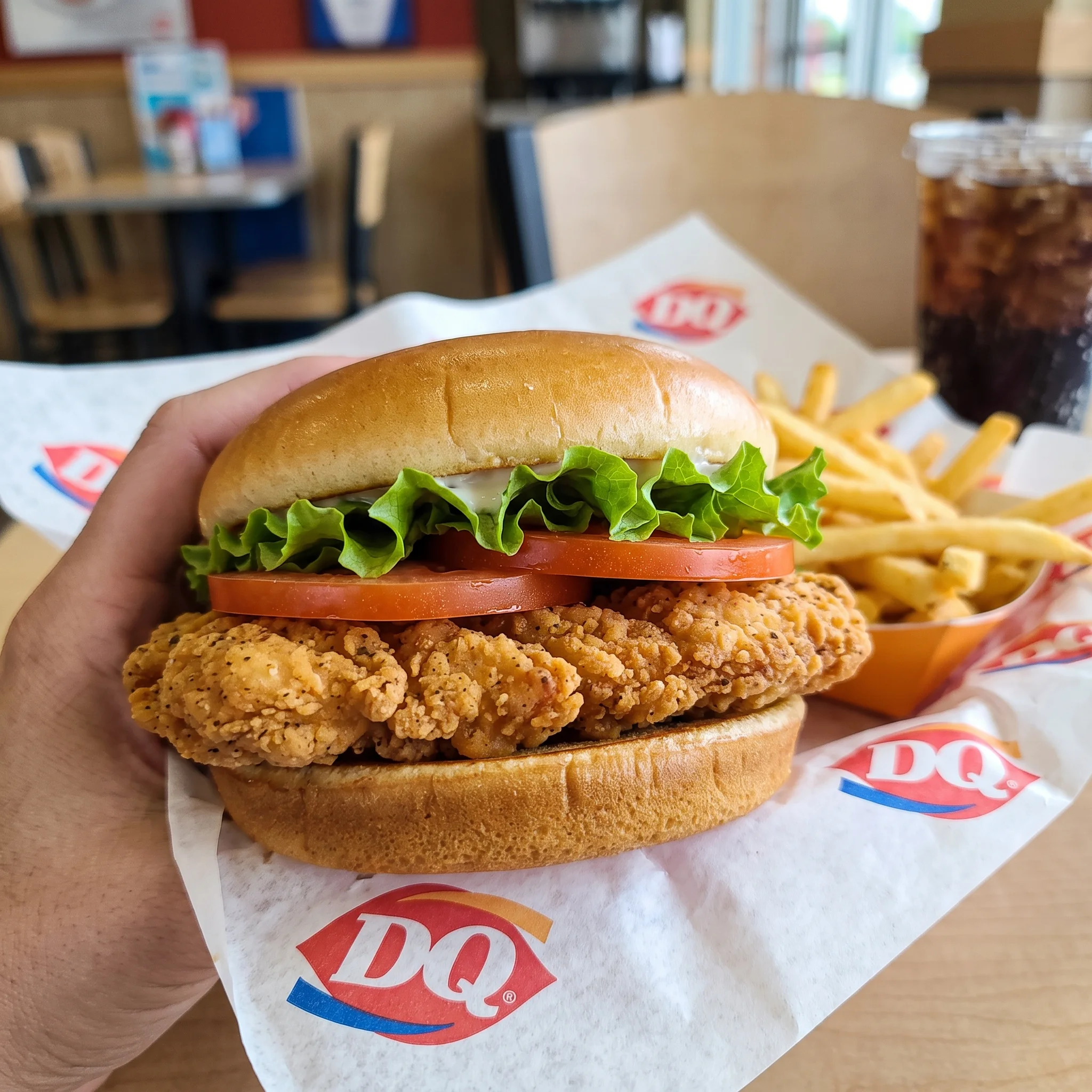 Crispy Chicken Sandwich Dairy Queen 2026