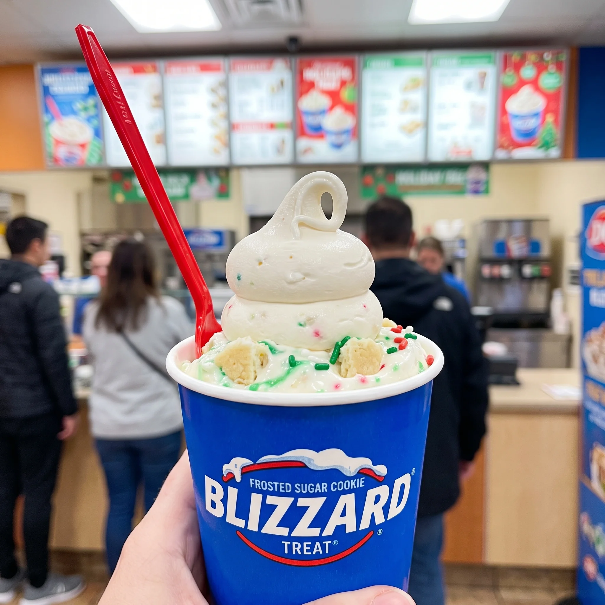 Frosted Sugar Cookie Blizzard® — Dairy Queen 2026 menu item