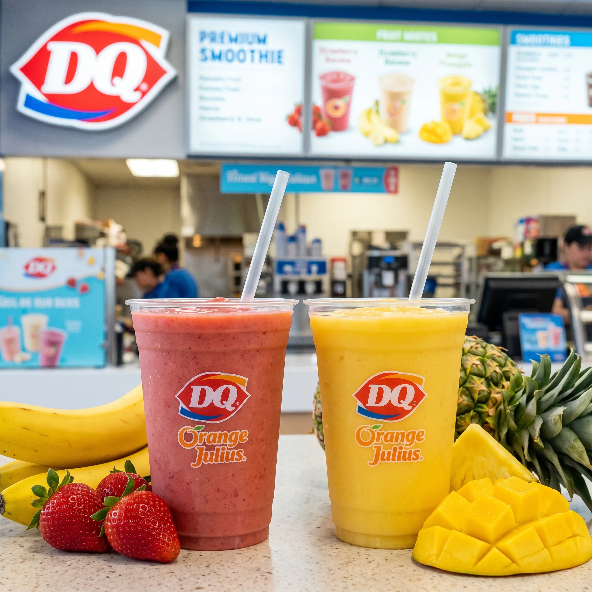 Premium Fruit Smoothies — Dairy Queen 2026 menu item