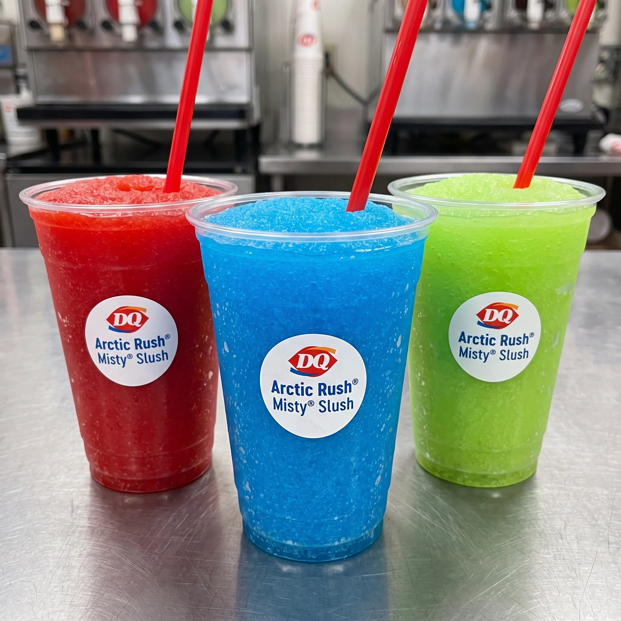 Arctic Rush® Misty® Slush — Dairy Queen 2026 menu item