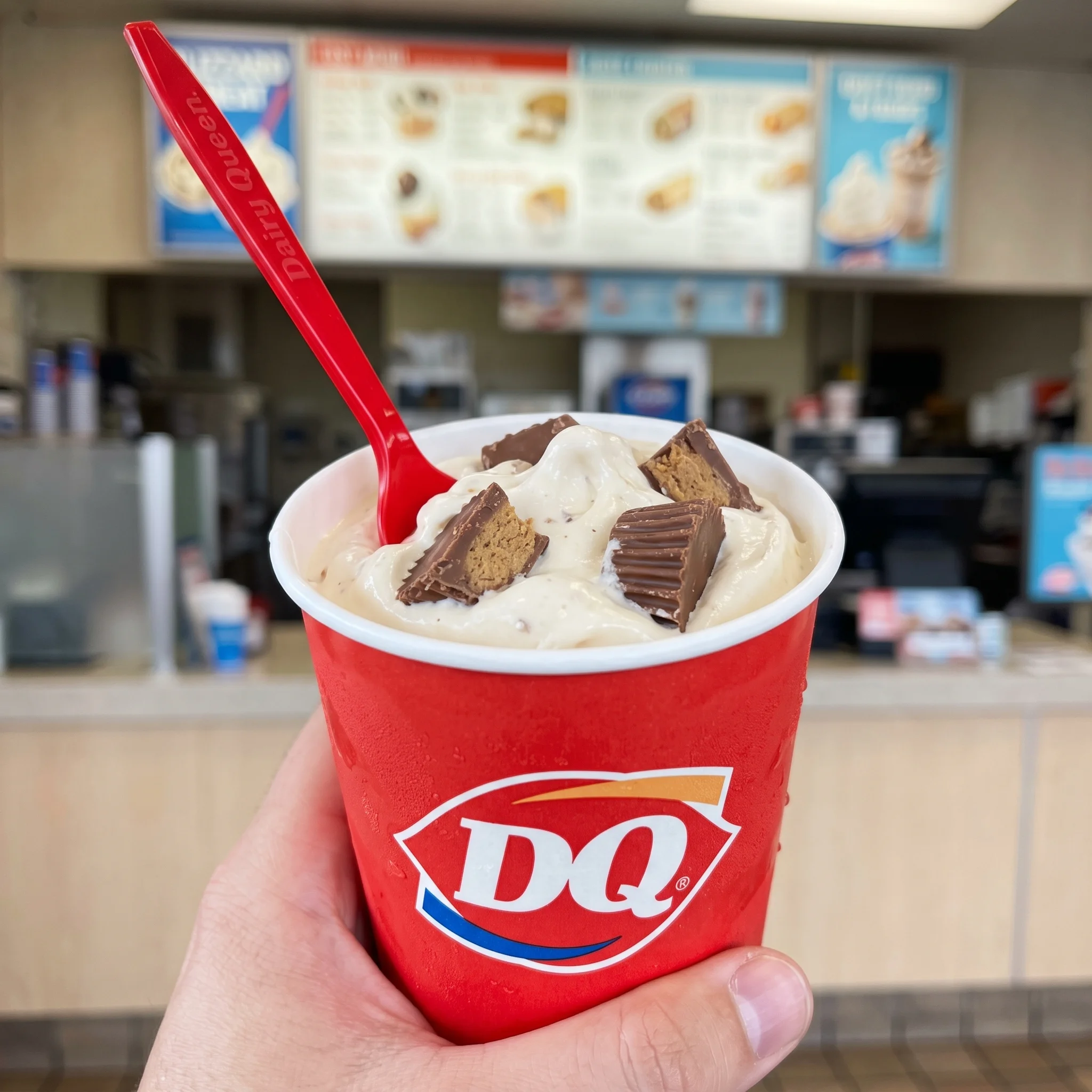Reese's® Peanut Butter Cup Blizzard® Treat — Dairy Queen 2026 menu item