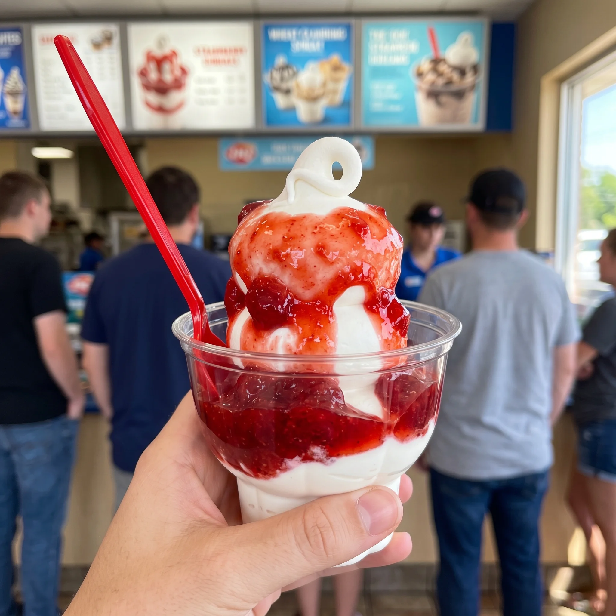 Strawberry Sundae Dairy Queen 2026