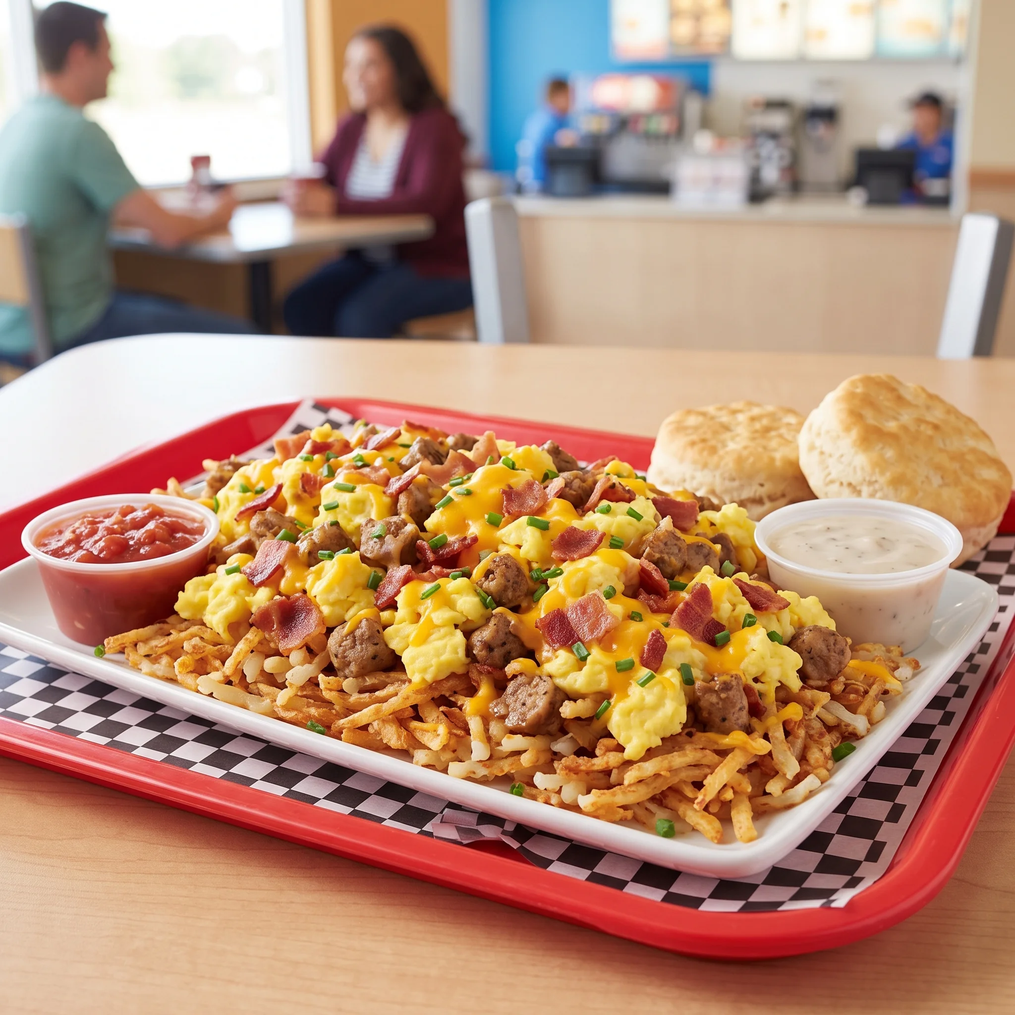 Ultimate Hash Browns Platter — Dairy Queen 2026 menu reference